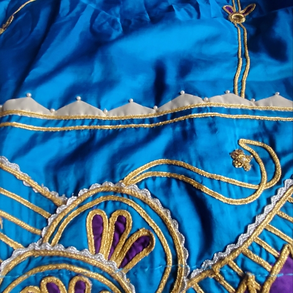 Chaniya choli/Lehenga/ Bandhoni Sari! Saree with ready-made blouse! - Picture 6 of 17